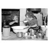 Helping with the Christmas pudding, a 127 x 175mm Alternative