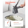 VEVOR Sponge Mop, High-Density PU Sponge Mop with 1 Pcs