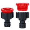 TOPWAYS 3/4 inch and 1/2 inch Hose Tap Connector, 2in1