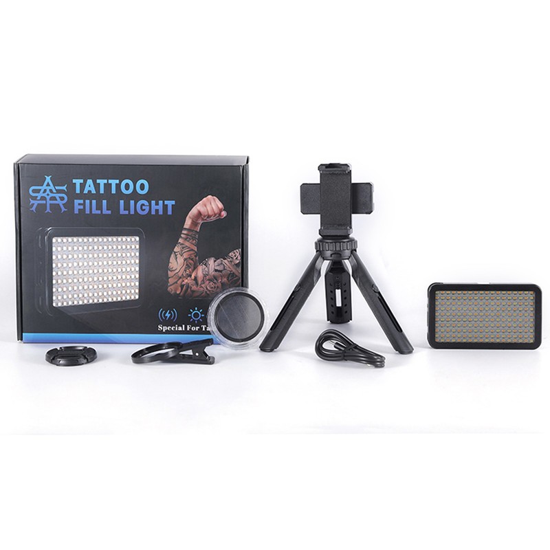 Tattoo Artwork Fill Light for Photos Brightness Dimmable Photography Mobile
