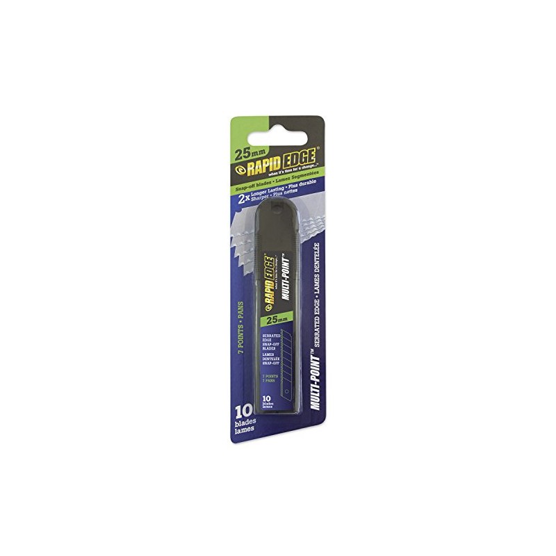 Rapid Tools RT00047 25mm Serrated Snap off Blades 10 Blades