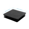 SEHOI 40 PCS 4x4 inch Black Tubing Post End Cap,