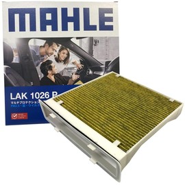 MAHLE LAK1026P Air Conditioner Filter, Antibacterial, Antiviral, Deodorizing, PM2.5 Removal, Anti-Allergen, Mold / Dust Mite Resistant, High Dust Removal, Natural Polyphenols, 3-Layer Construction