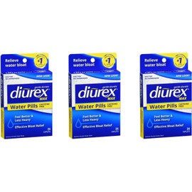 Diurex Max Water Pills Gentle Diuretic Caplets 24ct (3 Pack)