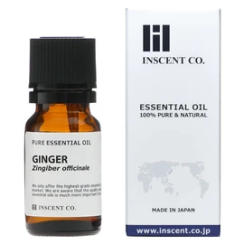 Ginger 10ml Incent Essential Oil Essential Oil Aroma Oil AEAJ Certified Essential Oil