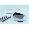 chopsticks and spoon set white