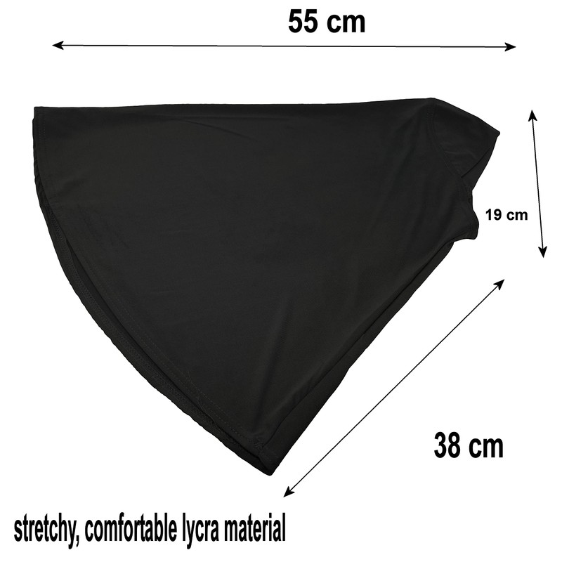 Yaqeen Girls instant headscarf hijab plain al Amira, readymade pull