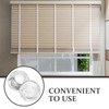Kichvoe Beaded Chain Stops 25pcs Clear Blind Shade Bead Stops