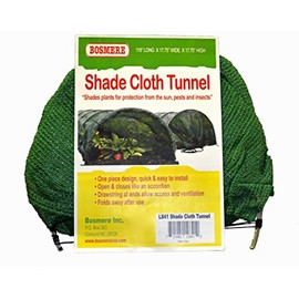 Bosmere L841 Shade Net Tunnel Plant Row Cover, 10-Feet