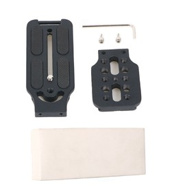 Camera L Shape Bracket Aluminium Alloy Vertical Horizontal Quick Release Plate Stabilizer Bracket