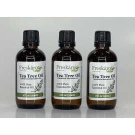 Pure Essential Pack of 3 - Freskaro Tea Tree Oil 100% Pure Essential Oil | 2 fl oz - NEW