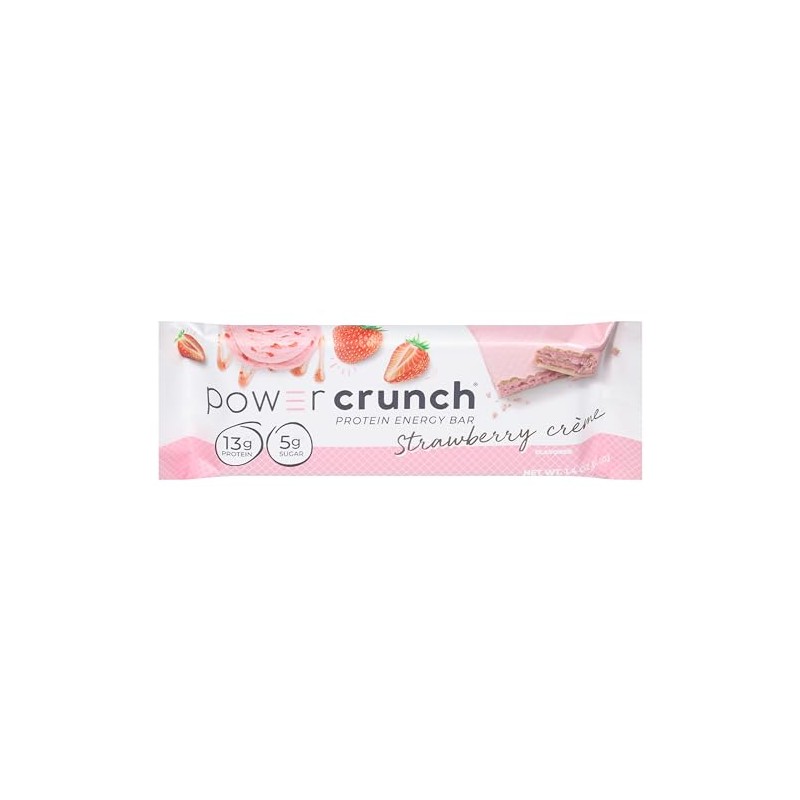 Power Crunch Protein Energy Wafer Bar - Strawberry Creme One