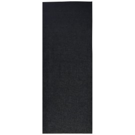 Todaya Shoten Rien Dyed Plain Tenugui Black DE7