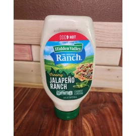 Hidden Valley New Hidden Valley Creamy Jalapeno Ranch Salad Dressing Bottle 20fl oz