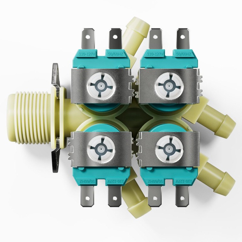 5220FR2008F Water Inlet Valve and Dispenser Valve Replacement for kenMore