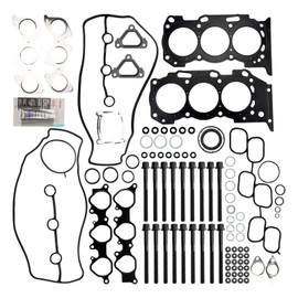 Torchbeam Head Gasket Set with Head Bolts ES72249 HS26290PT Fit for 4Runner 2003-2009,FJ Crui-ser 2007-2009,Tacoma 2005-2011,Tundra 2005-2006, Engine Cylinder Head Gasket Kit