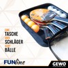 GEWO Family & Friends Tischtennisschläger-Set - 4 Tischtennisschläger für Hobby