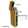 USB Plasma Lighter Flameless Electric Double ARC Dual Pulse Torch
