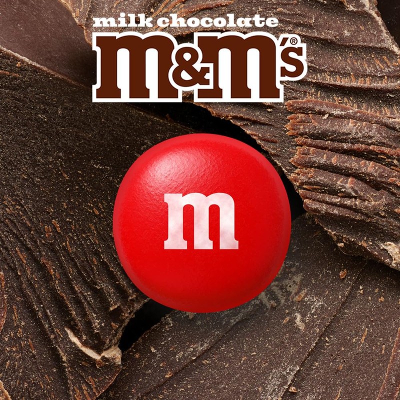 M&M'S Milk Chocolate Candy, Party Size, 38 oz Bag