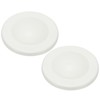 PATIKIL 3" Pipe Wall Covers, 2 Pcs ABS Self-Adhesive Reserved