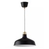 IKEA New IKEA RANARP 9" 23cm Black Metal Hanging Pendant