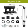 MUQZI Bike Fork Mount, Front Fork Holder Block Quick Release