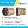 SharkBite 2 Inch MNPT Adapter, Push to Connect Brass Plumbing