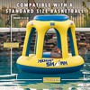 Swimming Pool Basketball Hoop Set by Hoop Shark - Yellow/Blue
