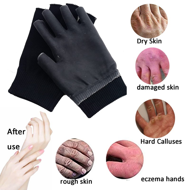 EXPER Moisturizing Gel Gloves Day Night Relief from Eczema and