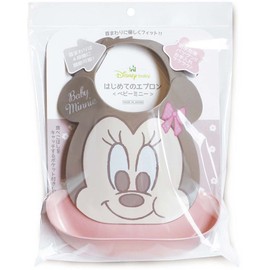 Nishiki Kasei Baby Minnie First Apron BR×P-rel Made in Japan