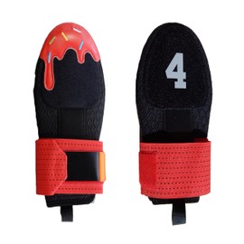 Ice Cream Sprinkles Sliding Mitt with Custom Number or Initials Name Baseball Softball. Baserunner Protection Glove, 3 Color Choices and 2 Sizes