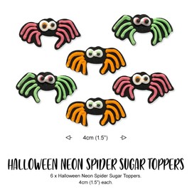 Anniversary House SFX328 Neon Spider Candy Decoration