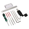 Guitar Maintenance Tool Kit Hex Wrench File Screwdriver Ruler String