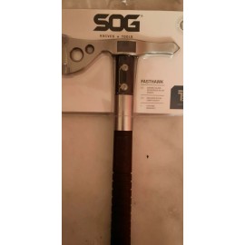 SOG FASTHAWK polished, axe.glass reinforced handle.wiht Sheath .
