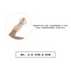 YINETTECH 48–52 mm Fingerschiene Mallet Dip-Gelenk Bandage Fraktur Schutz Tape