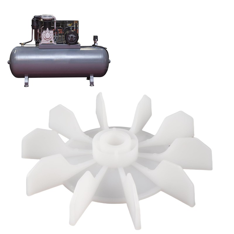 Fayelume Central Pneumatic Compressor Parts,14mm Shaft 135mm Outer Diameter Fan