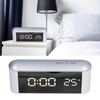 LED Alarm Clock Household Multifunctional Touch Screen Alarm Clock Indoor