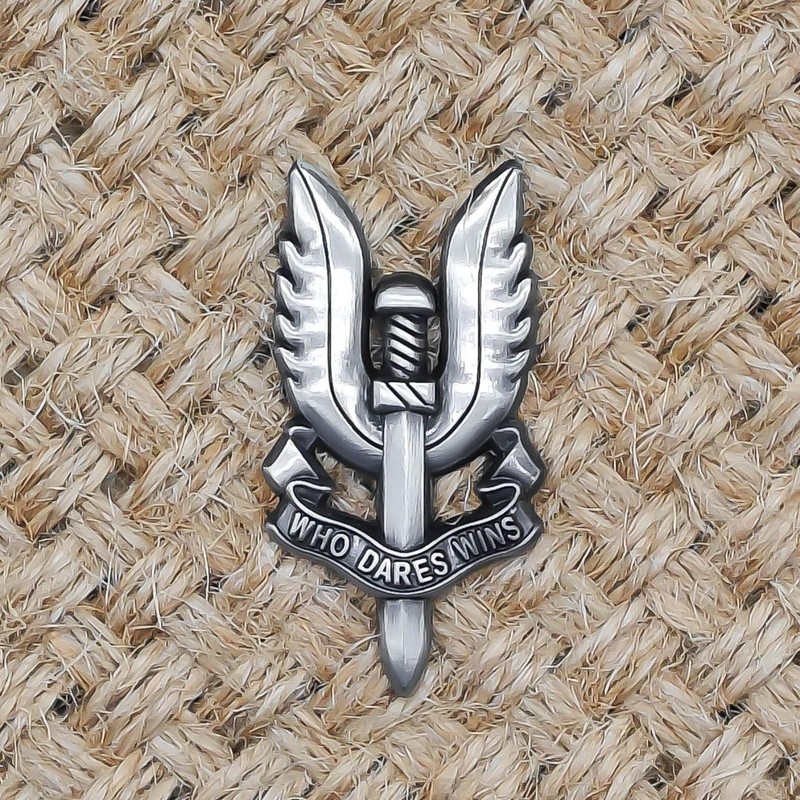 SAS British Army Special Air Service Who Dares Wins Badge