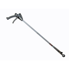 ArcMate EZ Reacher PRO Outdoor, Suction Cup Reacher with Locking Grip and Larger Handle, Professional Indoor Commercial and Outdoor Use, 4.5" Wide Jaw, 8lb. Capacity, Black, 40" (40P)