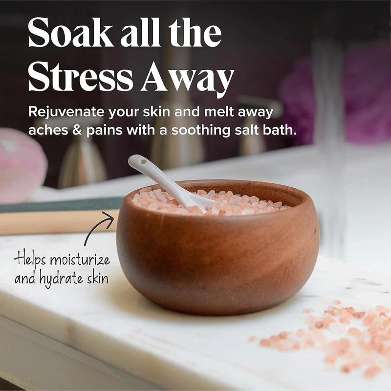 Willow & Everett 10oz 283g Himalayan Pink Rock Salt for