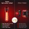 Ascher Ultra Bright USB Rechargeable Bike Light Set, Powerful Bicycle