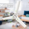 Yipgou 5V USB Ceiling Fan 19.7inch Portable USB Fan Mini