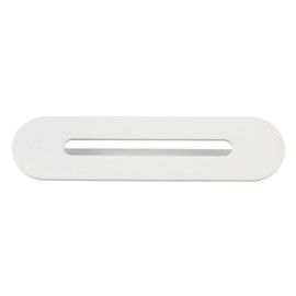 Kingston Brass TC402W Made to Match Bathtub Overflow Hole Cover, Matte White
