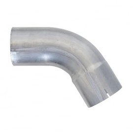 United Pacific AE602-5-1010 Exhaust Elbow, Expanded, Aluminized, 60 Degree, 5" ID to 5" OD, 10" x 10"