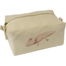 'Long Axolotl' Canvas Wash Bag/Makeup Case (CS00038960)