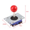 1pcs Arcade Joystick, Classic 2/4/8 Way Game Joystick Ball Adjustable