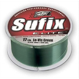Sufix Elite 25 lb Fishing Line (Green, Size- 250 YD Spool)