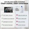 Laundry Detergent Sheets - Eco Friendly Hypoallergenic for sensitive skin,