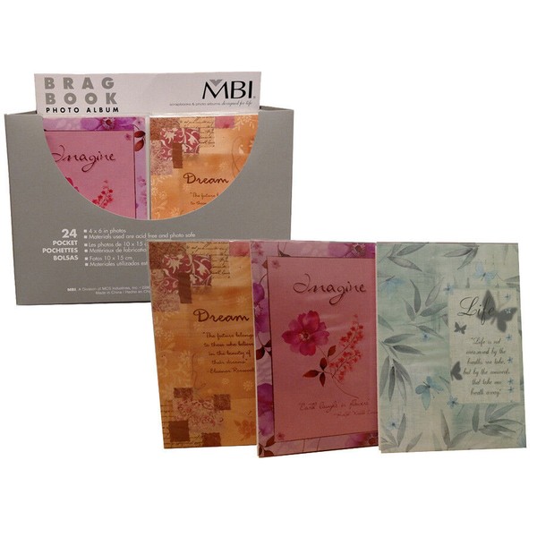 MBI Removable Cover 24 Pocket 4x6 Album (Same Shipping Any