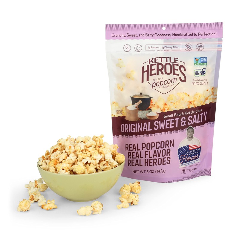 Kettle Heroes, Sweet & Salty Kettle Corn Popcorn